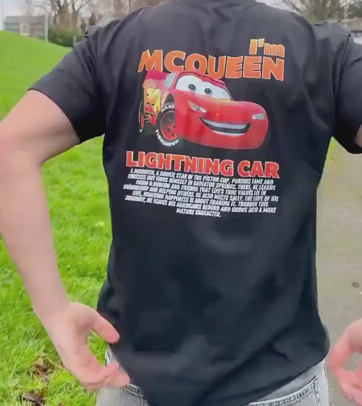 Cars Matching Tee - L.McQueen & Sally Couple T-shirt